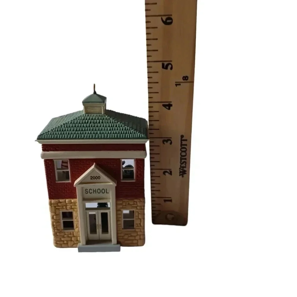 Hallmark keepsake ornaments collection series school barber&shops